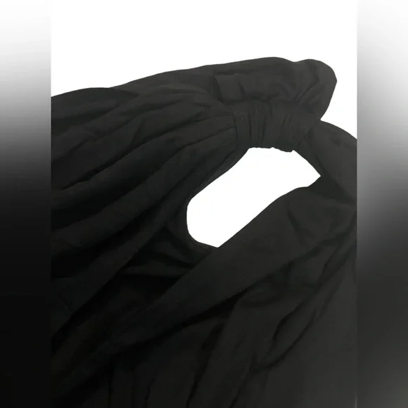 Lulus Women’s size XS Chic Black One Shoulder Cutout Thong Bodysuit NWOT - Picture 2 of 4